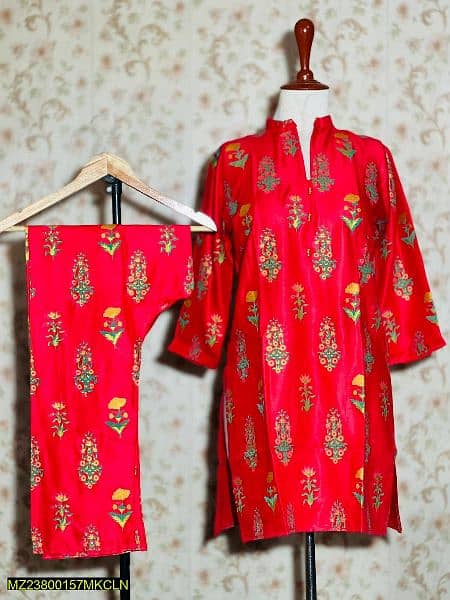 Womens Stitched printing lawn 3