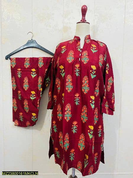 Womens Stitched printing lawn 4