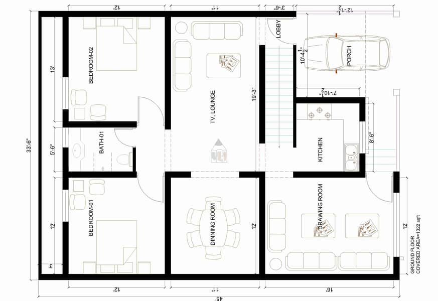NAQSHA - HOME DESIGN -ARCHITECT - NAQSHA NAVEES - 2D & 3D ELEVATIONS 4