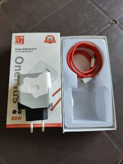 OnePlus 80 watt super vooc full box charger cable