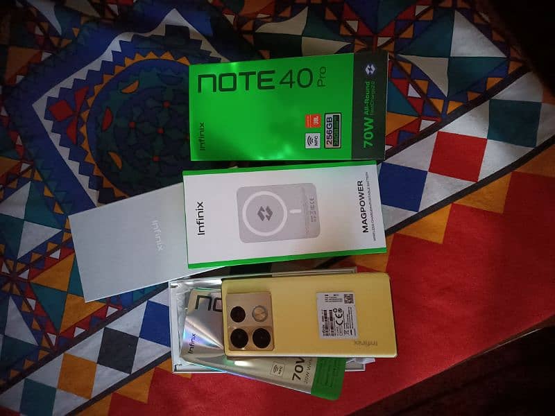 Infinix Note 40 pro Brand New 1