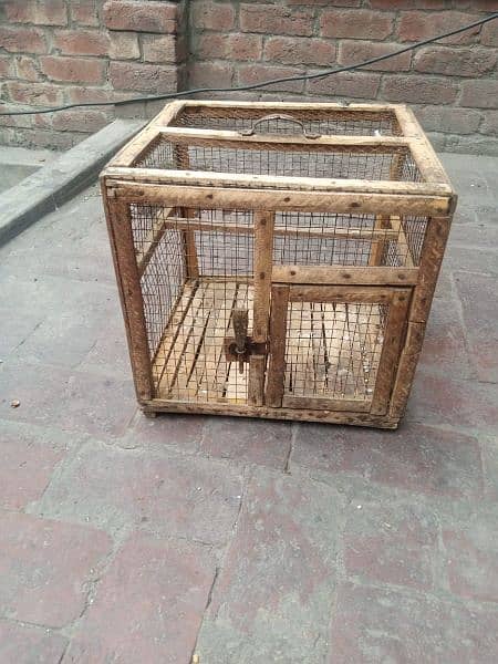 wooden cage Size 1×1 0