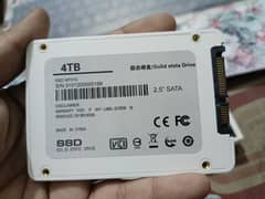 "Brand New 4TB 2.5" SSD SATA III - Compatible with CPUs and Laptops
