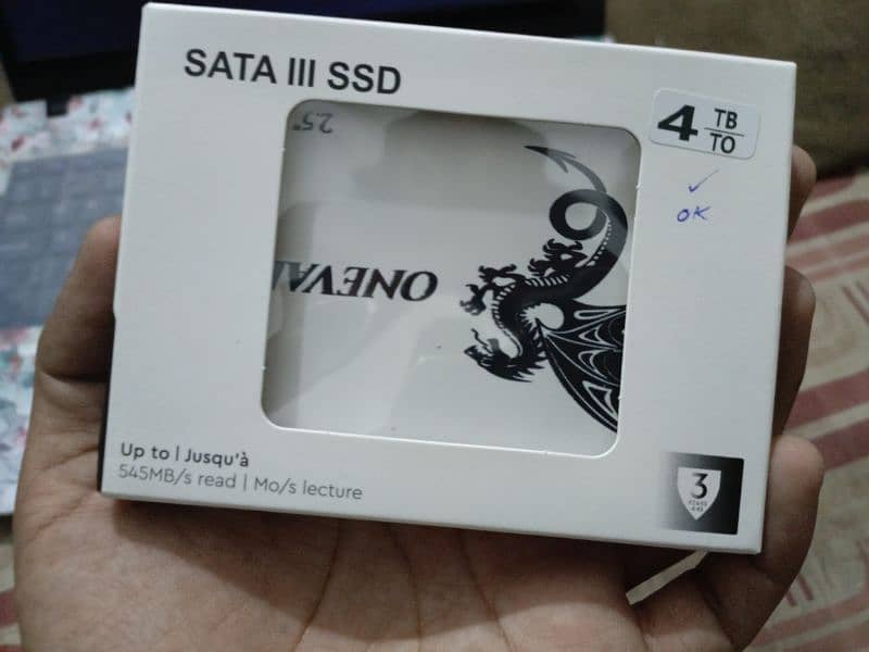 "Brand New 4TB 2.5" SSD SATA III - Compatible with CPUs and Laptops 3
