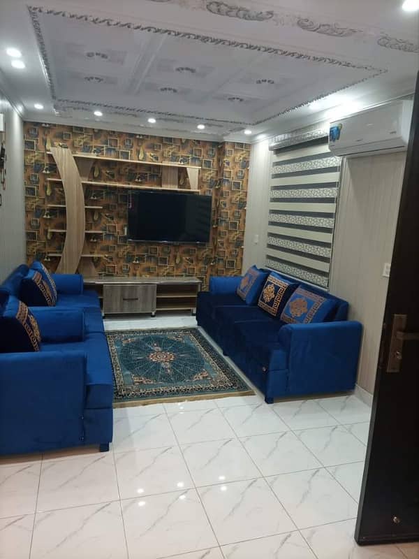450 Sq Feet Furnished Flat Available For Sale In Canal Garden Near Bahria Town Lahore 1