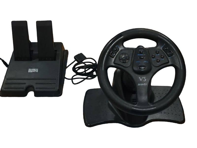 V3 Racing Wheel for PC and PS2 2