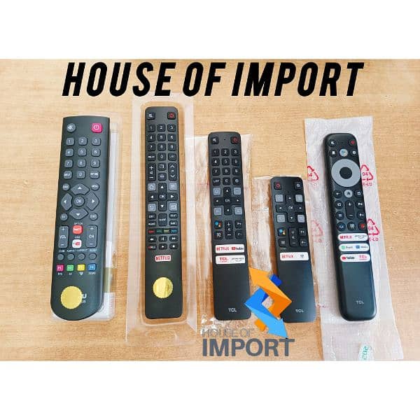 TCL Samsung LG Magic Haier Sony Remote Control for Led TV 1