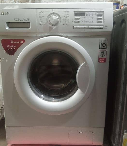 LG fully Automatic front load washing machine 0