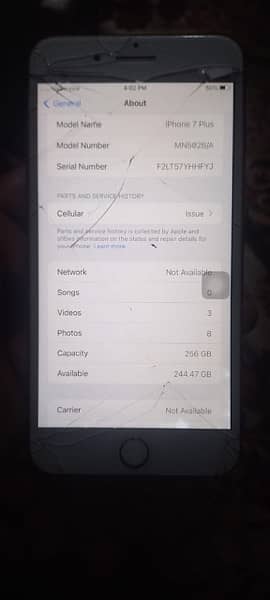 iphone 7plus 256gb non pta bypass sale or exchange 3