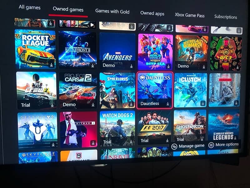 Xbox one games and gamepass 2