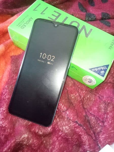 Infinix Note 11 6+6 Gb Ram 128 Rom For Sale, Neat Clean, box available 16