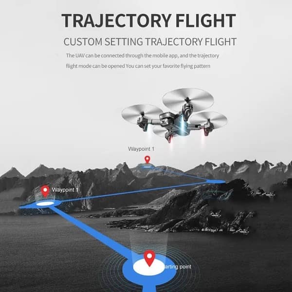 Vanguard S173 Drone Camera - Foldable Drone with Wifi Camera 480pixel 4