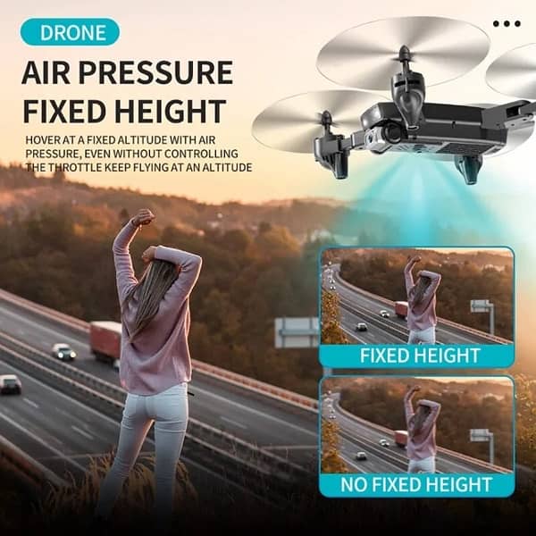 Vanguard S173 Drone Camera - Foldable Drone with Wifi Camera 480pixel 5