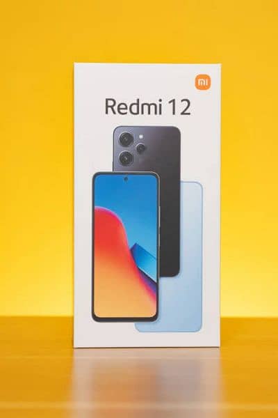 Redmi 12 Box Pack Phone 0