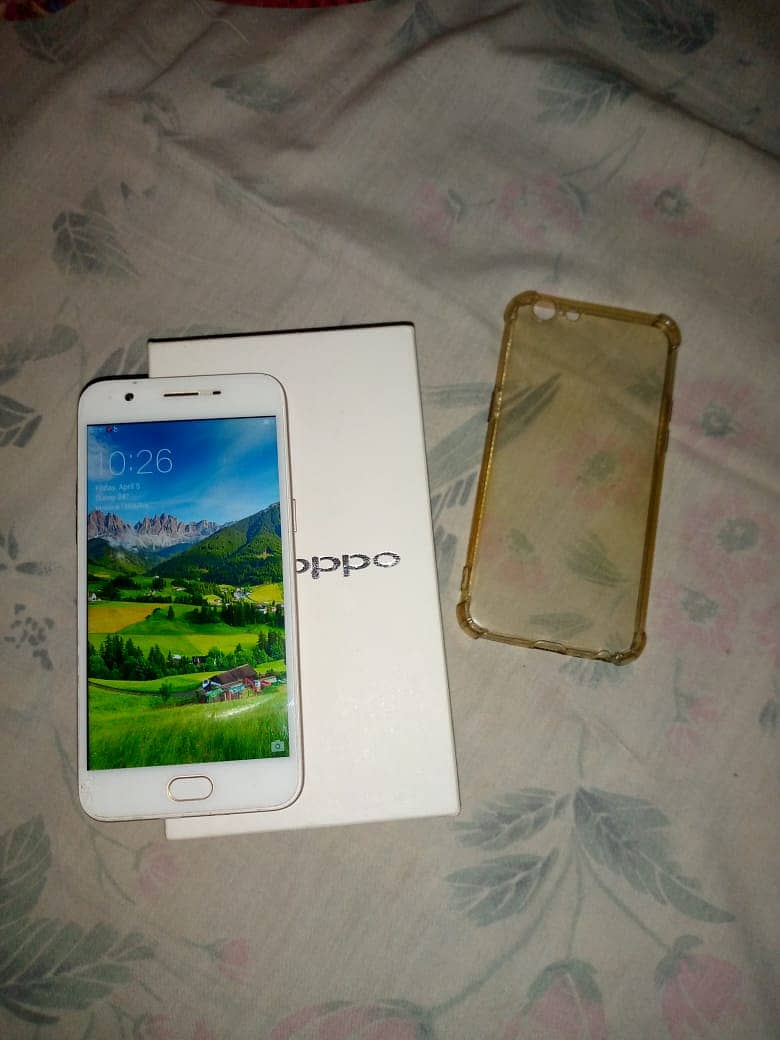 oppo a57 4/64 with box and charger no open no repair lush condition 1