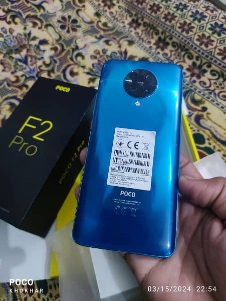 Poco F2 pro 8+5=13/256 GB special edition full box (5G) 0