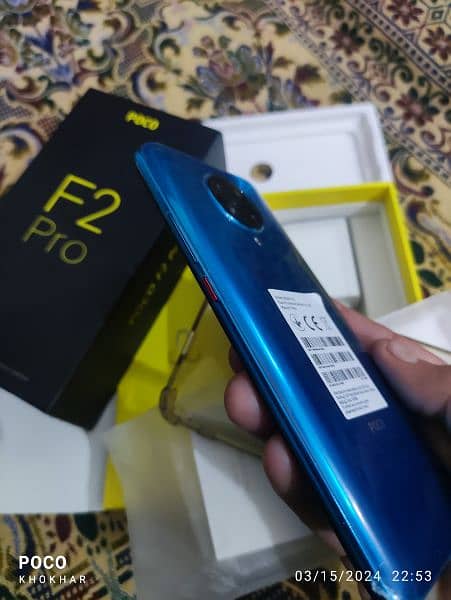 Poco F2 pro 8+5=13/256 GB special edition full box (5G) 10