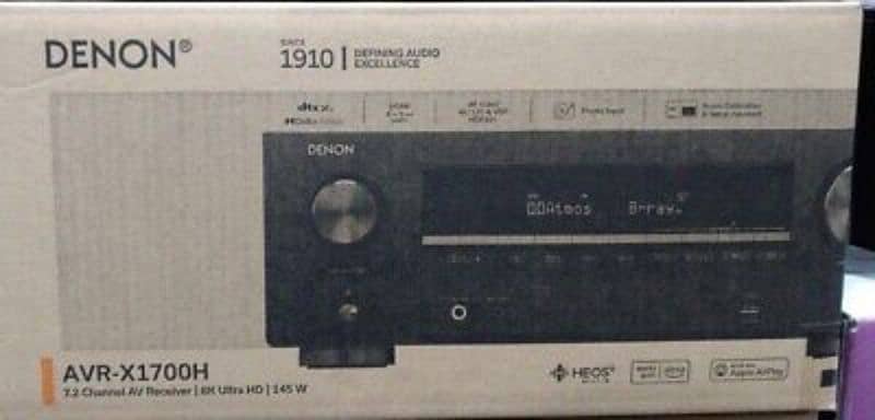 Denon AVR-X1700H 7.2 Channel Amplifier (Brand New) 1