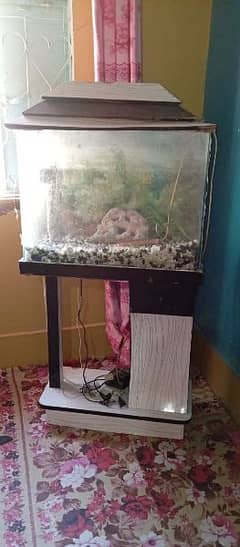 aquarium for sell with material accessories
