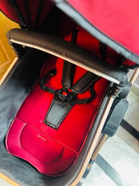 luxury Imported pram stroller 3 in 1 1