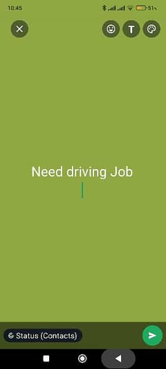 need Driving Job