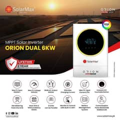 Solar Max Orion Dual 6KW Solar Hybrid Inverter