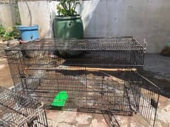 Folding cage 4 portions avilable for sale