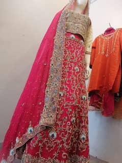 bridal dress for barat one time use fresh condition