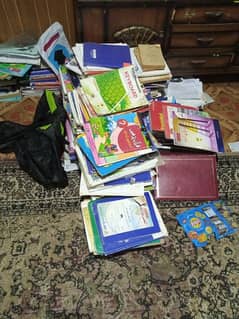 old books and note books