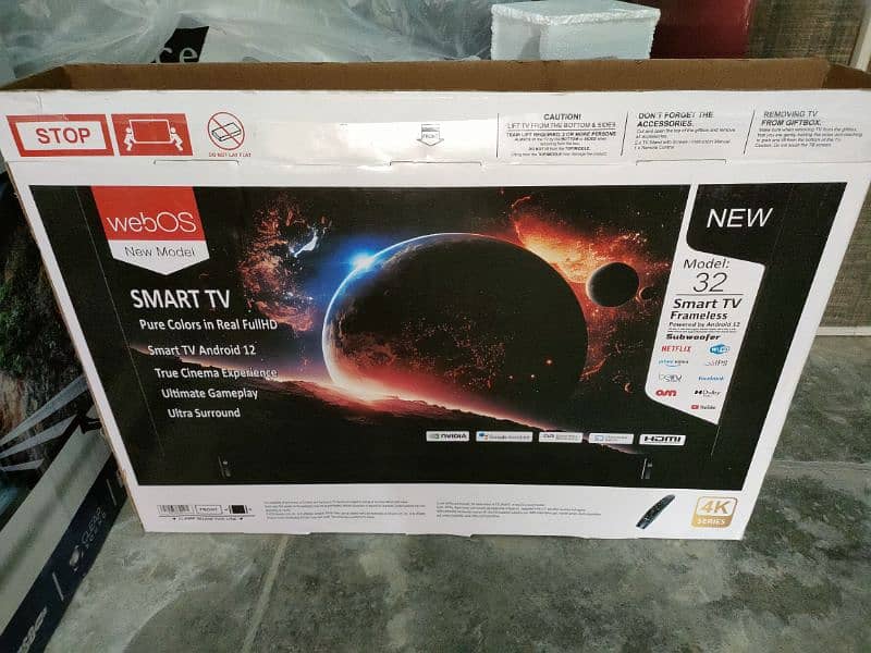 samsung brand new android uhd led tv 42" with warrsnty 7