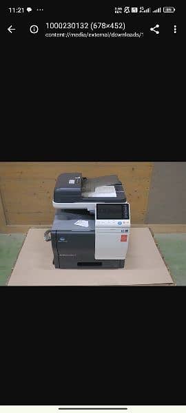 konica Minolta colour Printer Copier   Scanner Machine Model C3350 0