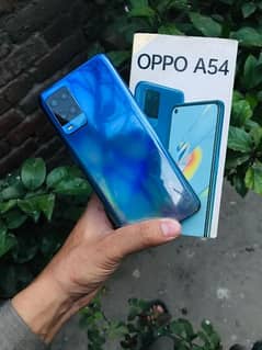 Oppo a54 4+128 full box original charger condition 10/10