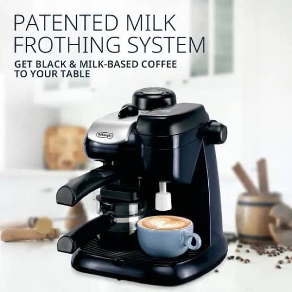 Delonghi Coffee Espresso maker with Frother 2