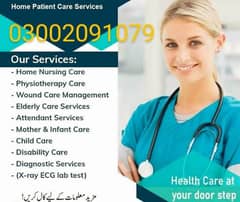 Home Nursing Care, Physiotherapy Service 03333295992