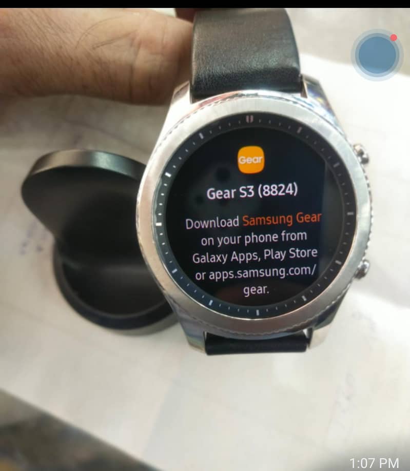 Samsung smart watch Gear S3 0