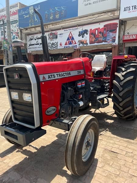 ATS 290 Special Tractor Red Colour 0