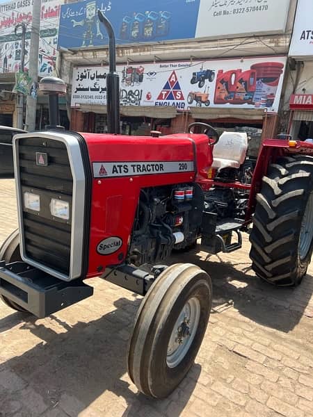 ATS 290 Special Tractor Red Colour 1