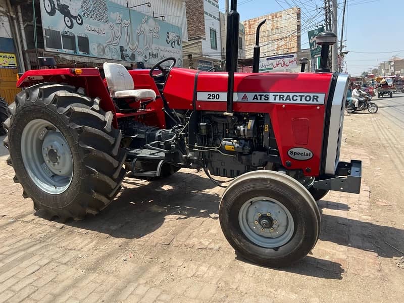 ATS 290 Special Tractor Red Colour 3