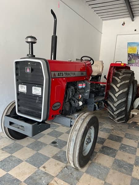 ATS 290 Special Tractor Red Colour 6