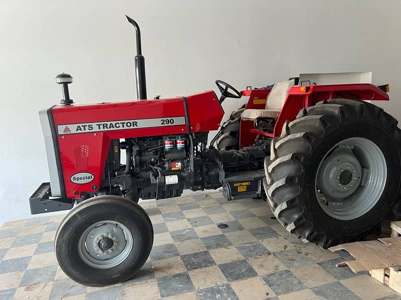 ATS 290 Special Tractor Red Colour 8