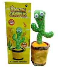 Dancing Cactus Plush Toy for Babies