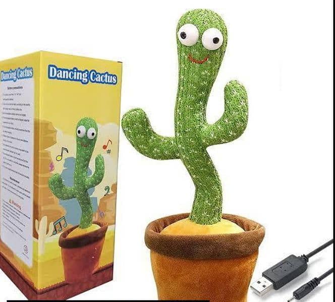 Dancing Cactus Plush Toy for Babies 2