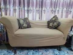 2 Seater dewan 5 Seater puffy set new