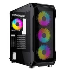 Thunder Scar TGS  RGB Gaming Case with 4× RGB Fans