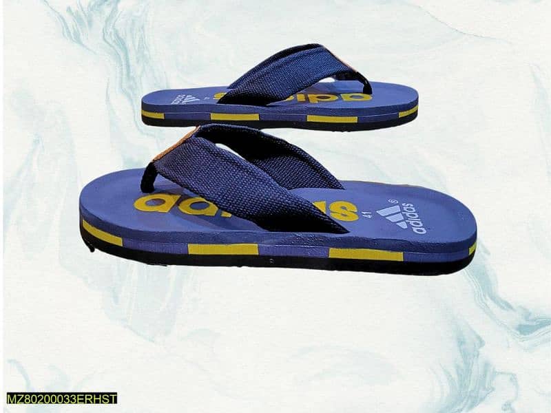 Men's rubber casual slippers 0