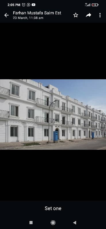 7 Marla Brand new Flat for sale phase 4 block G5 in Bahria orchard lahore 1