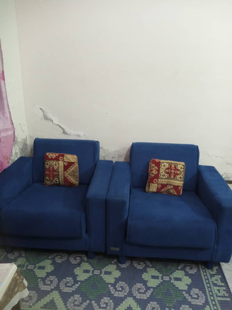 two single seat sofa 0