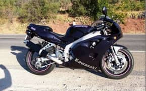 sell kawasaki zx4r 400cc heavy sports bike 4 cylinders