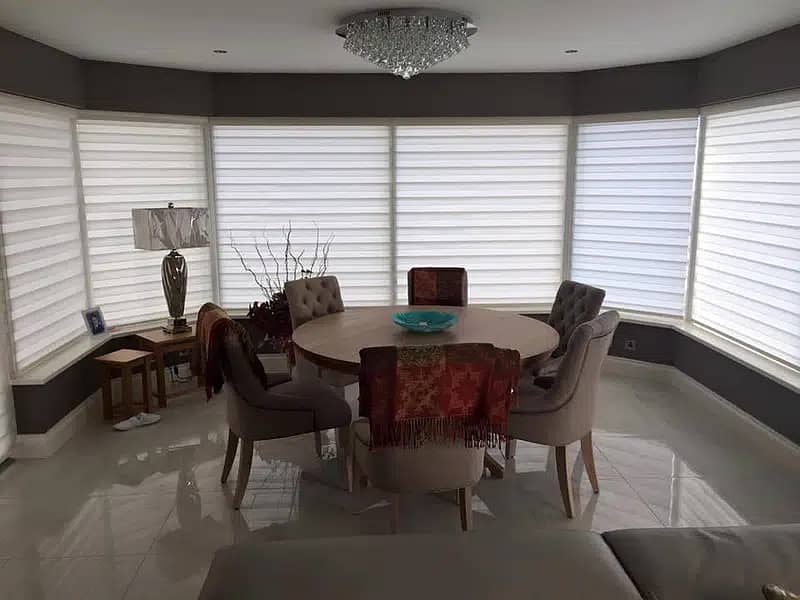 Remote Control sunscreen and blackout window blinds, roller blinds 2