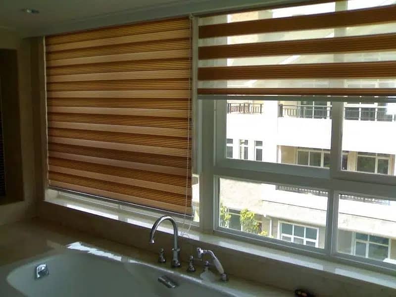 Remote Control sunscreen and blackout window blinds, roller blinds 15